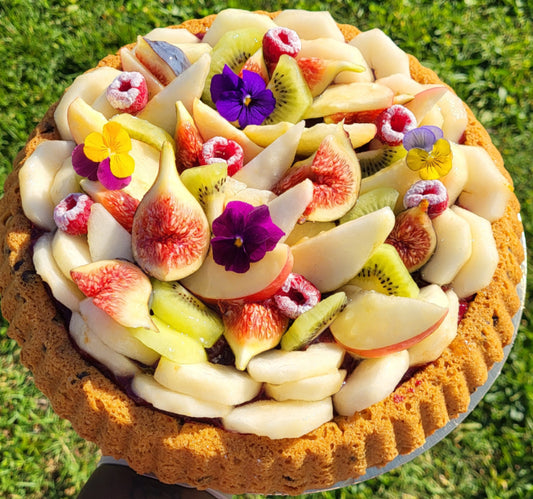 Tarte cookie aux fruits de saison